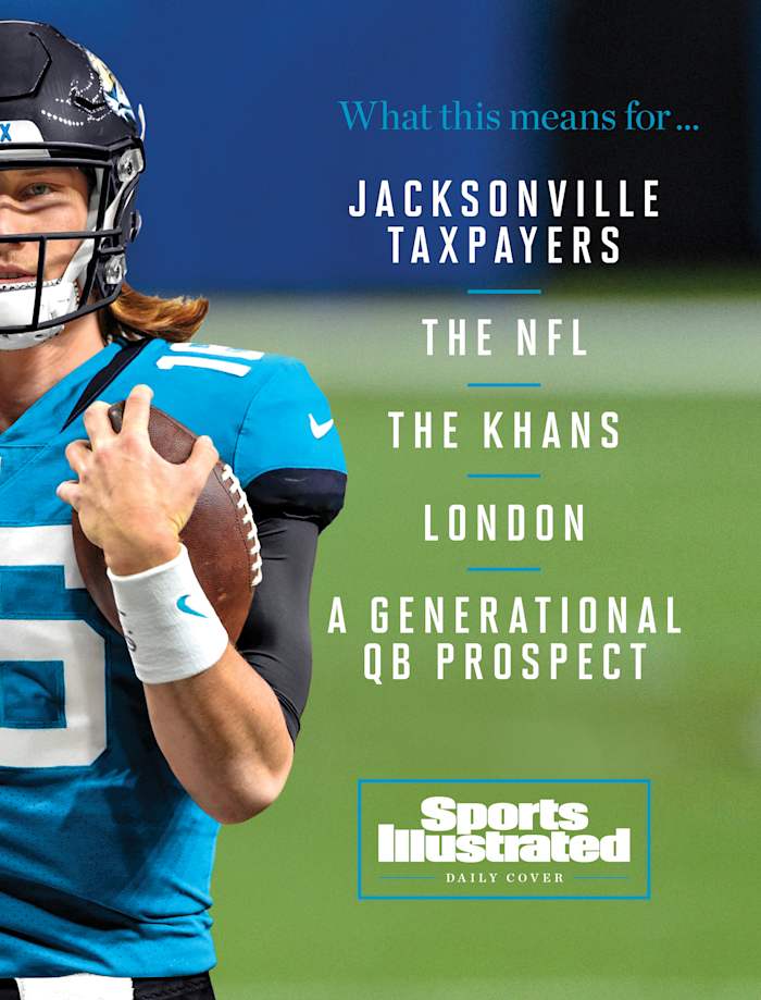Trevor Lawrence Sports Illustrated daily cover